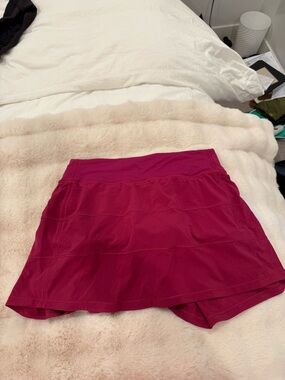 lululemon athletica Mini Skort in Raspberry